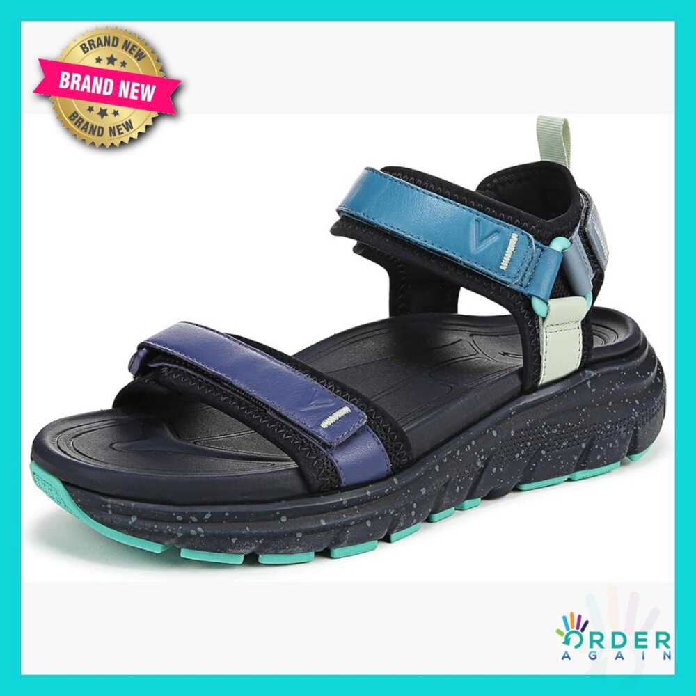 Women's Athletic Sandals Leather Fabric Casual Comfort Walking Slides